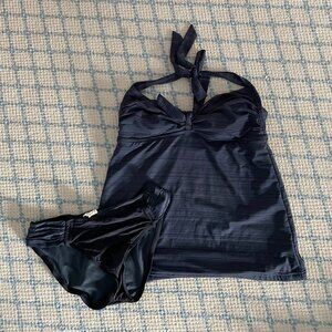 Tankini Suit - Grey, Black and Blue from Target